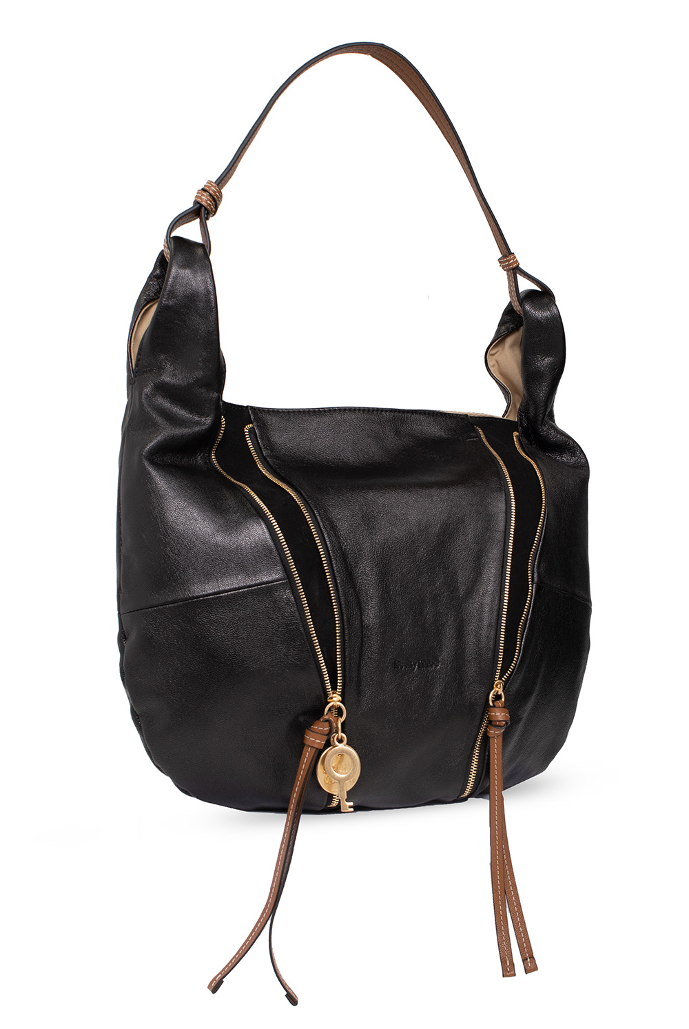 Black 'Indra' hobo shoulder bag See By Chloé - Chloé CHLOE X